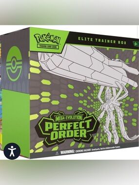 Pokemon Elite Trainer Box - Bright Green & Black Perfect Order